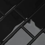 Decorative Stickers 20 pcs Black 29 x 21 cm 42046136