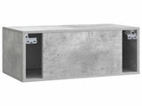 Wall-Mounted TV Cabinet Concrete Grey 59.5 x 31 x 30 cm 898708