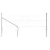 Welded Wire Fence with Spikes 10 x 0.4 m 3353326