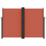 ZNTS Retractable Side Awning Terracotta 180x600 cm 4004648