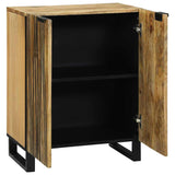 Sideboard Natural 60 x 33.5 x 75 cm Solid Mango Wood 4017938