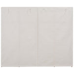 ZNTS Wardrobe White 200x40x170 cm Fabric 248200