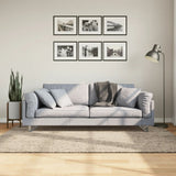Rug ISTAN High Pile Shiny Look Beige 140x200 cm 375653