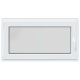 Basement Window RISOR 110 x 60 cm PVC and Glass Anthracite 42047299