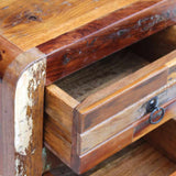 243323 Night Cabinet Solid Reclaimed Wood 43x33x51 cm