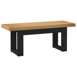 Dining Bench NOAIN 120 x 41 x 45 cm Solid Pine Wood Natural 42020929