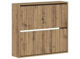 Wall-Mounted Shoe Cabinet ZWOLLE 71 x 17 x 86 cm Artisan Oak 896424