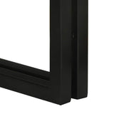 Nesting Table 3 pcs Brown and Black Solid Mango Wood and Metal 4104727