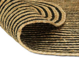 Area Rugs Black 180 cm Jute 42010754