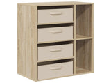 Sideboard with Drawer Sonoma Oak 60 x 33.5 x 84 cm 8000470