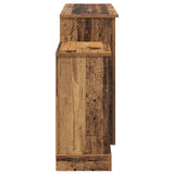 Electric Fireplace Old Wood 140 x 30 x 67 cm Engineered wood 8021149