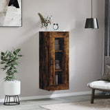 Wall Mounted Cabinet Smoked Oak 34.5x34x90 cm 828921