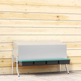 Chicken Nesting Box 4 Compartments with Legs Galvanised Steel 4104905