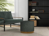 Round Ottoman, Upholstered Foot Stool 19752369