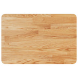 Bathroom Countertop Light Brown 60x40x2.5cm Treated Solid Wood 343040
