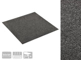 Carpet Floor Tiles 20 pcs 5 m 50x50 cm Anthracite 147309