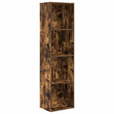 Bookcase Smoked Oak 40x30x152 cm Engineered Wood 857880