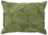 Cushion Cover 6 pcs HOUTEN Leaf Design 80 x 80 cm Polyester 921730