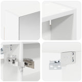 Bathroom Cabinet Set 3 pcs 120 x 14.5 x 70 cm Engineered wood 3403744