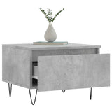 Coffee Tables 2 pcs Concrete Grey 50x46x35 cm Engineered Wood 830869