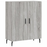 Highboard Grey Sonoma 69.5x34x180 cm Engineered Wood 3195697