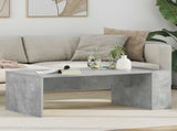 Coffee Table Concrete Grey 95 x 50 x 34 cm Engineered Wood 8000167