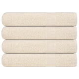Sauna Towels "FROGN" 4 pcs Cream 80x200 cm 360 gsm 137008