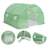 Greenhouse Green PE mesh fabric, galvanised steel Large 45534
