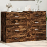 Sideboards 2 pcs Smoked Oak 60x39x80 cm Engineered Wood 3276627