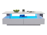 Coffee with Open Storage, Centre, Sofa Side with 2drawers, Rectangle Coffee End N605P345684W