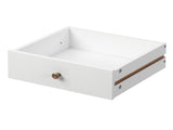 European Bedside Table-Three Pumps White 54506624