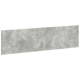 Wall-Mounted Headboard EDE Concrete Grey Engineered Wood 896048
