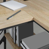 Desk with Drawer Sonoma Oak 120 x 79 x 86.5 cm Engineered Wood 859401