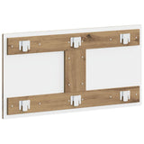 Wall-Mounted Headboard EDE Artisan Oak Engineered Wood 896104
