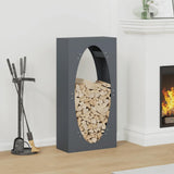 Firewood Rack Anthracite 50x23x100 cm Cold-rolled steel 864183