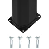Outdoor Solar Shower with Shower Head and Faucet 35 L Black 92942