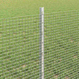 Fence and Post Silver 0.6 x 10 m Steel 3336317