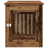 Dog Crate Furniture Old Wood 64.5x80x71 cm Engineered Wood 857645