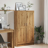 ZNTS Book Cabinet Artisan Oak 82.5x30.5x150 cm Engineered Wood 3345216