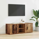 TV Cabinet Old Wood 100 x 31.5 x 35 cm Engineered Wood 881156