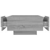 Coffee Table Grey Sonoma 90x60x31 cm Engineered Wood 815196