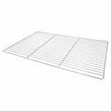 Grill Grate Silver 67 x 40 cm Stainless Steel 42008316