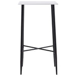 3 Piece Bar Set Plastic Black 3051301