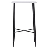 3 Piece Bar Set Plastic Black 3051301