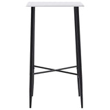 3 Piece Bar Set Plastic Black 3051301