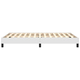 Bed Frame without Mattress White 120x190 cm Small Double Faux Leather 3269620