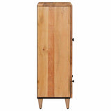 Highboard with Door Natural 60 x 33.5 x 100 cm Solid Mango Wood 4018290
