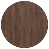 Table Top Brown oak 70 x 1.5 cm Engineered Wood 880418