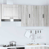 Kitchen Wall Cabinet Porto Grey Sonoma Engineered Wood 854023