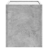 Wall-mounted Bedside Cabinets 2 pcs Concrete Grey 45x30x35 cm 848332